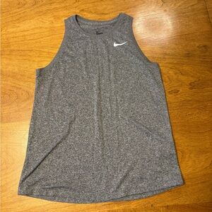 Nike Heather Gray Dri-FIT Muscle Tee
